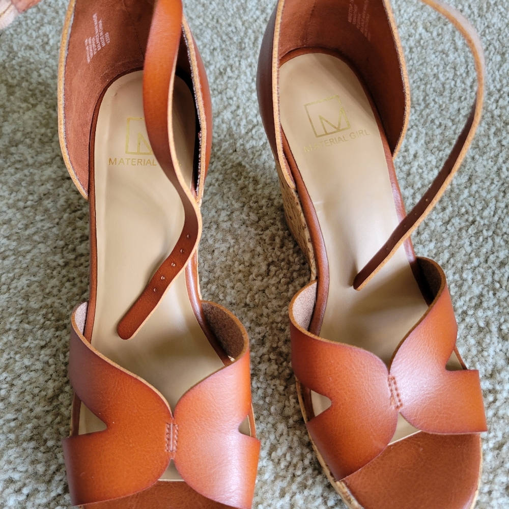Material Girl - Wedge Espadrilles